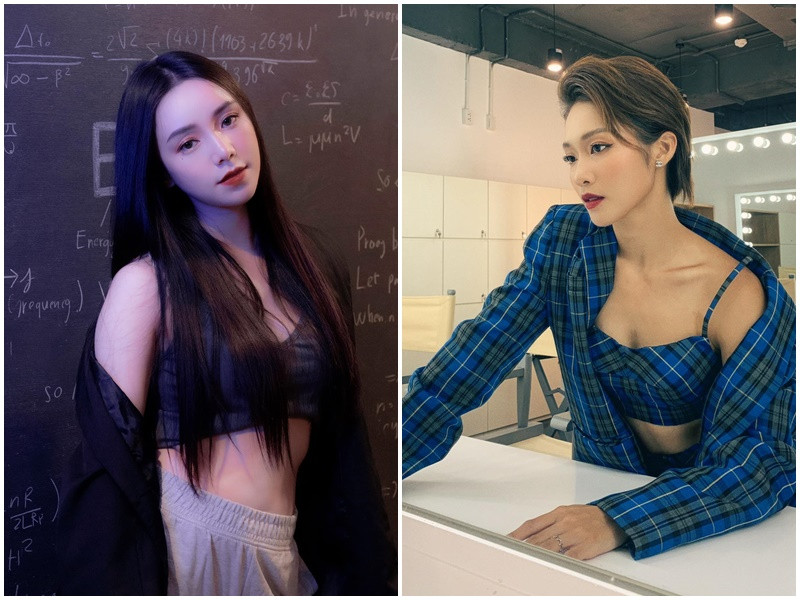 Khả Ngân cá tính, gợi cảm. Quỳnh Kool sở hữu vẻ đẹp ngọt ngào, quyến rũ.