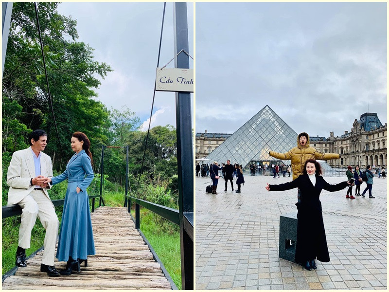 Phong cách thời trang của mẹ đẻ Hà Hồ được đánh giá trẻ trung, sành điệu.