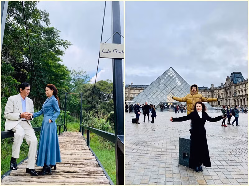 Phong cách thời trang của mẹ đẻ Hà Hồ được đánh giá trẻ trung, sành điệu.