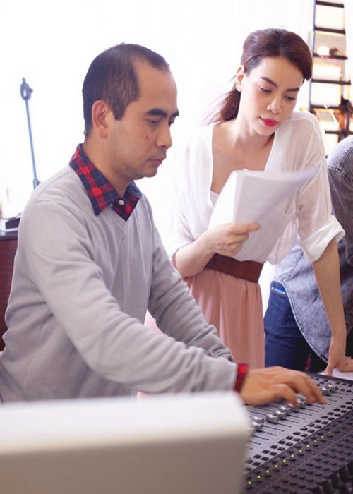 Nhạc sĩ Đức Trí từng hẹn hò Hồ Ngọc Hà. Sau đó cả hai trở thành bạn bè cho đến nay. Ảnh: Người lao động