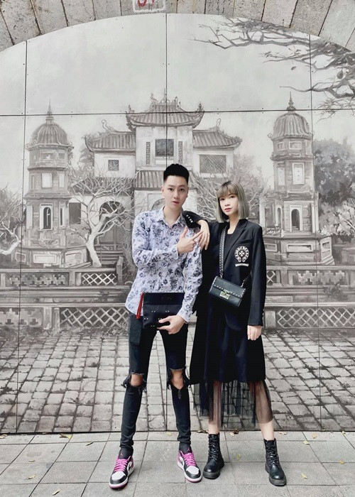 Đức Huy cao 1m88 ở tuổi 20.