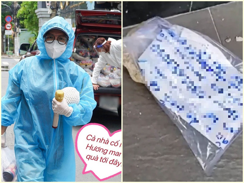 Việt Hương từng bị một người ném cục gạch ghi thông tin để xin quà vào nhà. Không chỉ gạch, đá, mỗi ngày vợ chồng Việt Hương còn nhận nhiều vật thể lạ “bay" vào nhà. Tuy nhiên, Việt Hương không cảm thấy phiền.