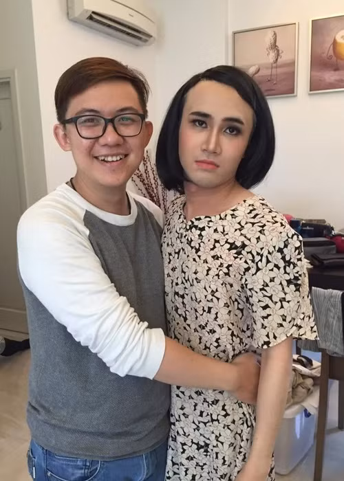 Hồng Tú và Huỳnh Lập thường xuyên xuất hiện bên nhau tại sự kiện lẫn đời thường. Ảnh: Đất Việt