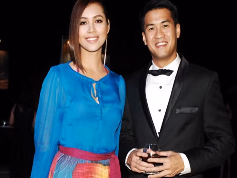 Hoàng My từng yêu Phillip Nguyễn. Cả hai được cho là hẹn hò khoảng 2 năm trước khi bắt đầu vướng tin đồn tình cảm vào tháng 9/2012. Ảnh: Phụ nữ Việt Nam