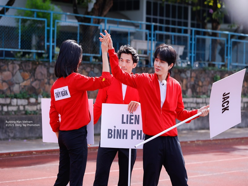 Sự xuất hiện của Jack trong Running Man Vietnam gây ra những ý kiến trái chiều. Ảnh: Thương hiệu và pháp luật
