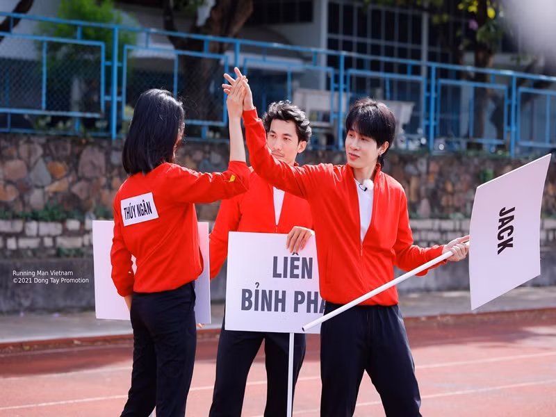 Sự xuất hiện của Jack trong Running Man Vietnam gây ra những ý kiến trái chiều. Ảnh: Thương hiệu và pháp luật