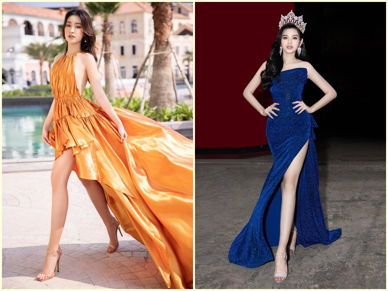 Đỗ Mỹ Linh và Đỗ Thị Hà đều lựa chọn trang phục không quá hở bạo.