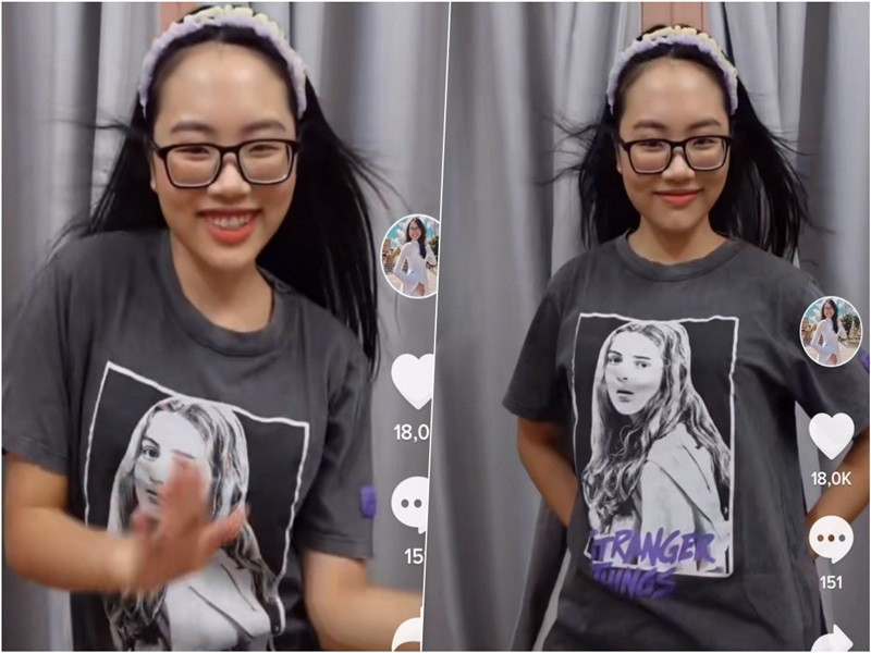 Do tăng cân, giọng ca 18 tuổi sở hữu gương mặt tròn xoe, vóc dáng đầy đặn hơn.