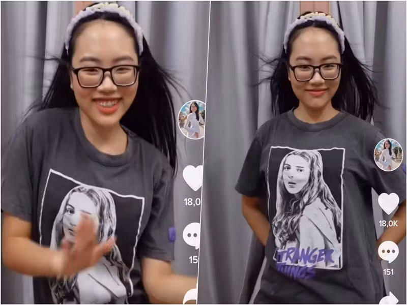 Do tăng cân, giọng ca 18 tuổi sở hữu gương mặt tròn xoe, vóc dáng đầy đặn hơn.