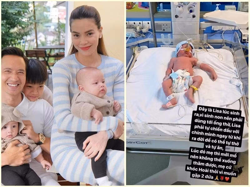 Thông tin Hồ Ngọc Hà sinh non Leon và Lisa hồi tháng 11/2020 đang nhận được sự quan tâm của nhiều khán giả. Nữ ca sĩ cho biết, con gái Lisa phải dùng tới ống thở ngay từ khi chào đời.