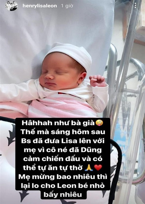 Không phải đợi đến 10 ngày, Hồ Ngọc Hà có thể gặp con chỉ sang ngày thứ hai.