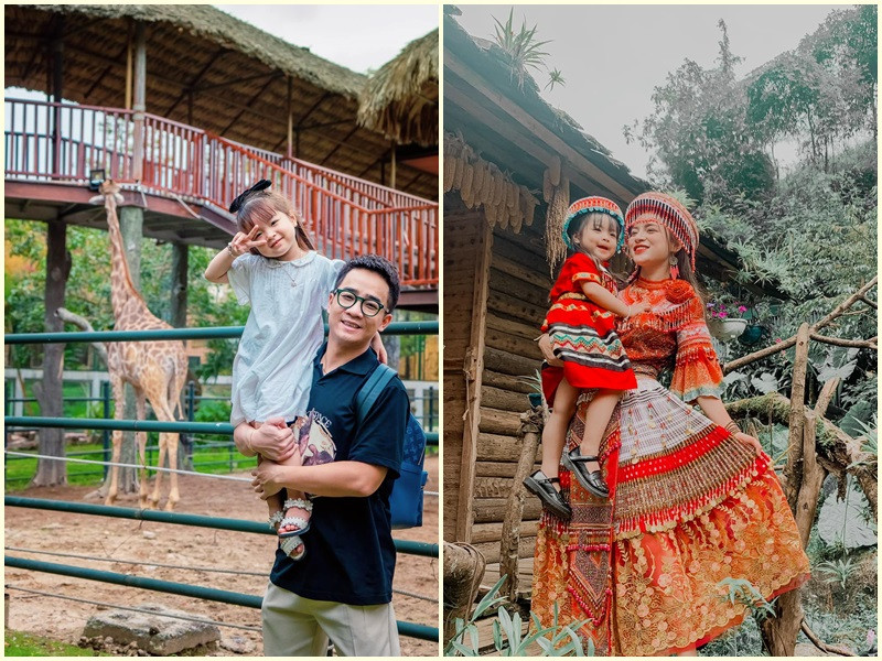 Vợ chồng Đỗ Duy Nam thường xuyên đưa con gái đi du lịch.