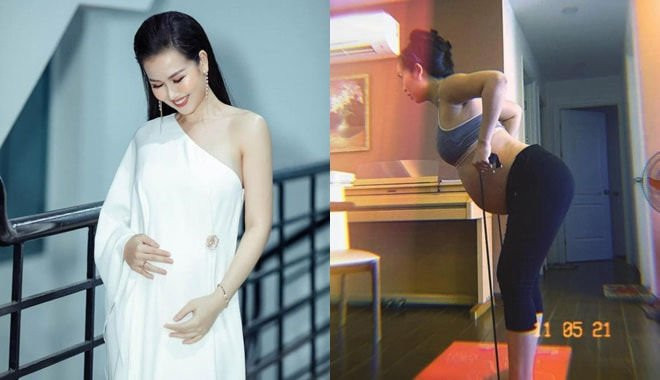 Hiện tại, nữ ca sĩ Võ Hạ Trâm đã vượt cạn được hơn 1 tháng, trộm vía cả cô và con gái đều vô cùng khỏe mạnh. Đặc biệt, sao Việt này về dáng rất nhanh, điều này có được cũng nhờ vào việc tập luyện thể thao đúng cách. 