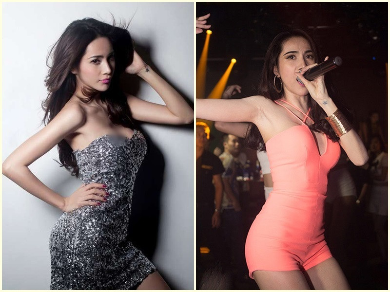 Nữ ca sĩ sinh năm 1985 chuộng trang phục bó sát tôn lên vóc dáng chuẩn như người mẫu. Ảnh: Dân Việt