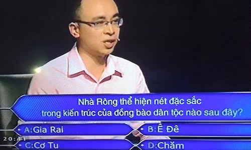 Tranh cai dung sai cau hoi ve nha Rong trong “Ai la trieu phu“
