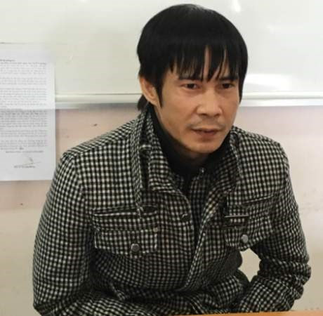 Nguyễn Quang Vinh tại cơ quan điều tra.