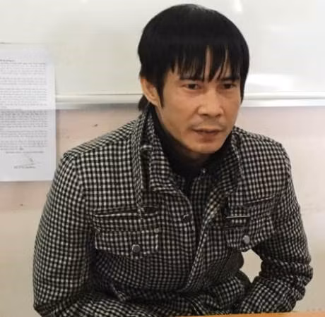 Nguyễn Quang Vinh tại cơ quan điều tra.