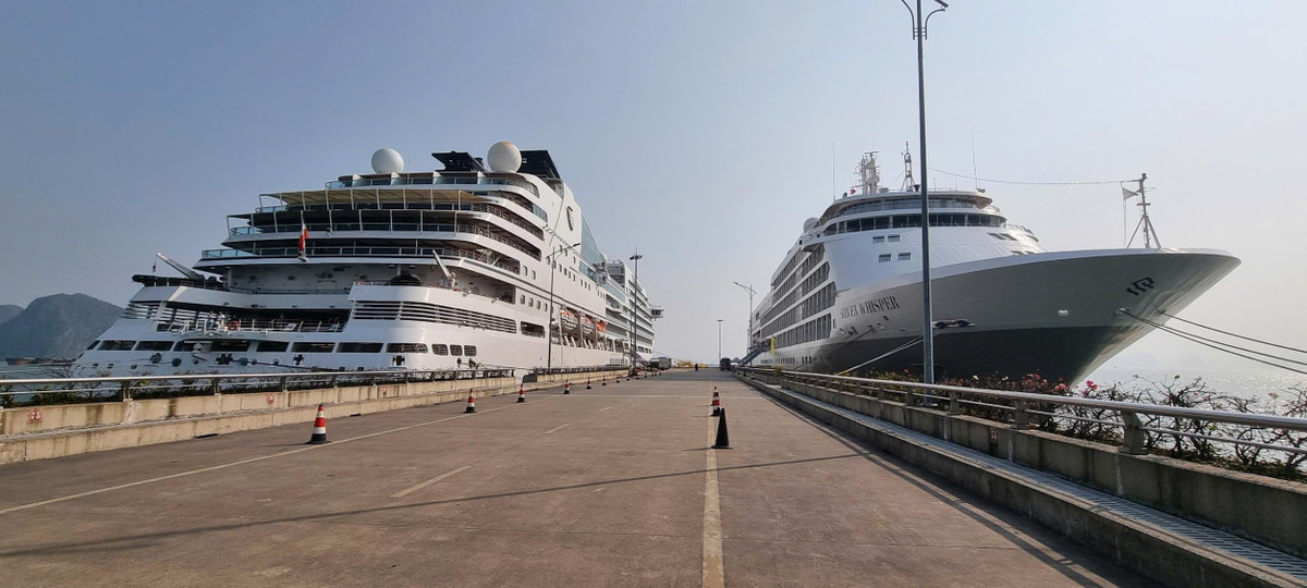 Hang nghin khach quoc te ghe Ha Long bang duong bien Tet At Ty