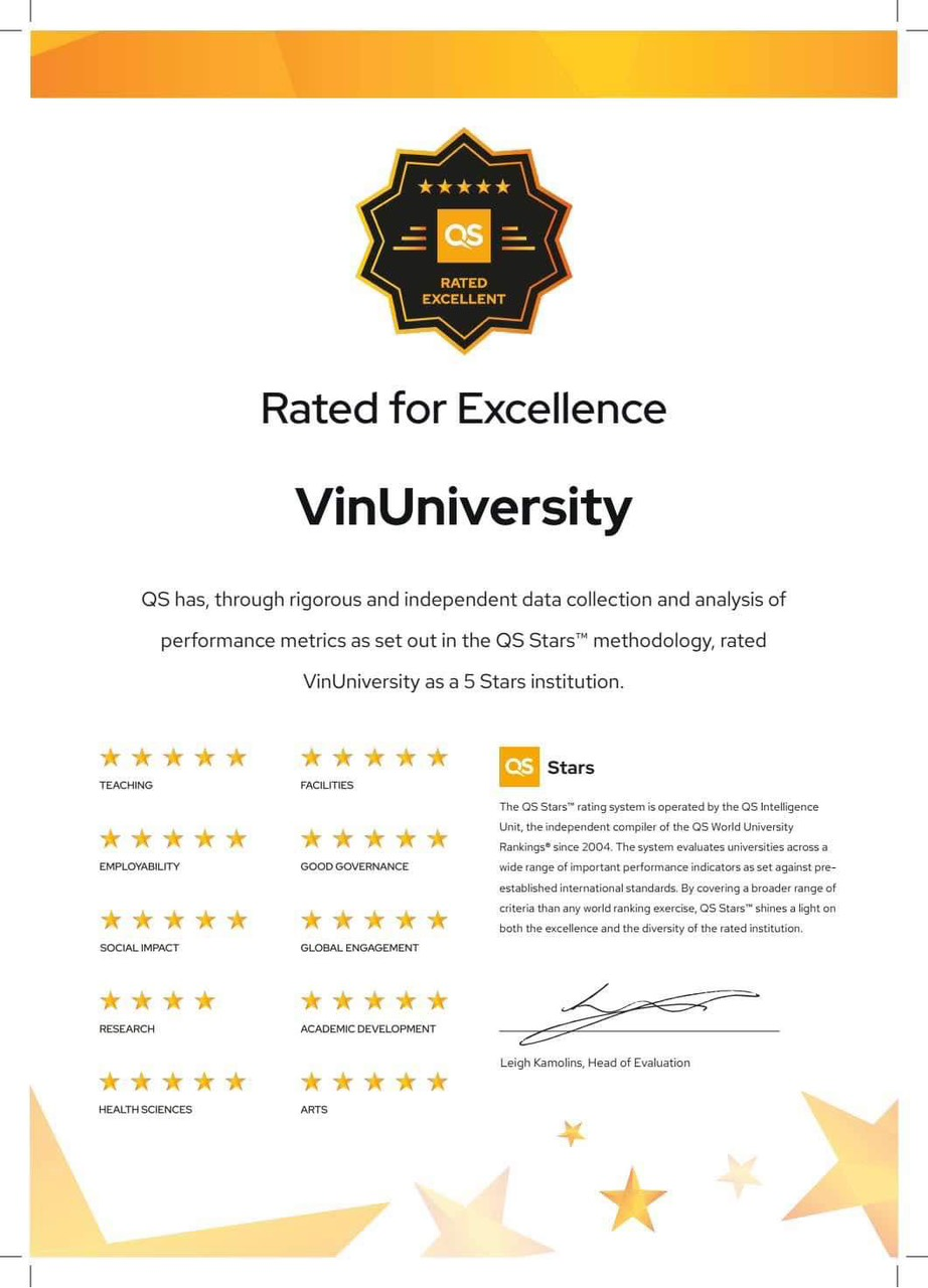 VINUNI tro thanh dai hoc tre nhat the gioi dat chung nhan 5 sao-Hinh-2