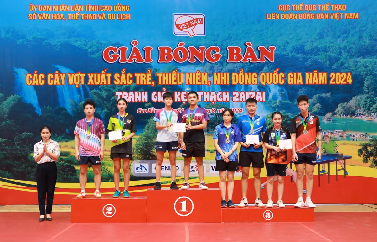 Bóng bàn CAND - T&T về nhất toàn đoàn 14 huy chương vàng Bong ban CAND - T&T ve nhat toan doan 14 huy chuong vang