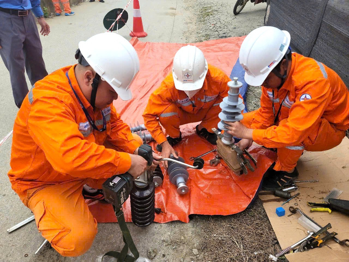 EVNHANOI tang cuong cong tac phong chong thien tai va tim kiem cuu nan-Hinh-2