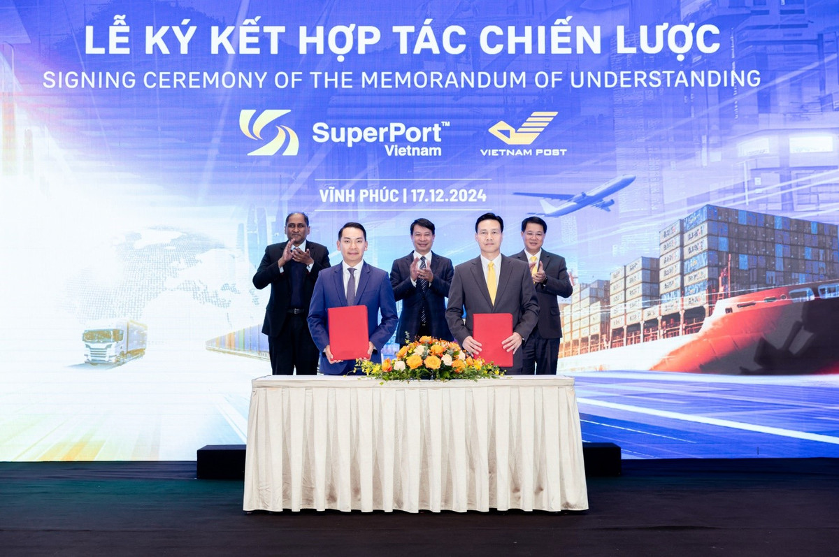 Việt Nam SuperPortTM và Tổng công ty Bưu điện Việt Nam hợp tác lĩnh vực logistics số Viet Nam SuperPortTM va Tong cong ty Buu dien Viet Nam hop tac linh vuc logistics so