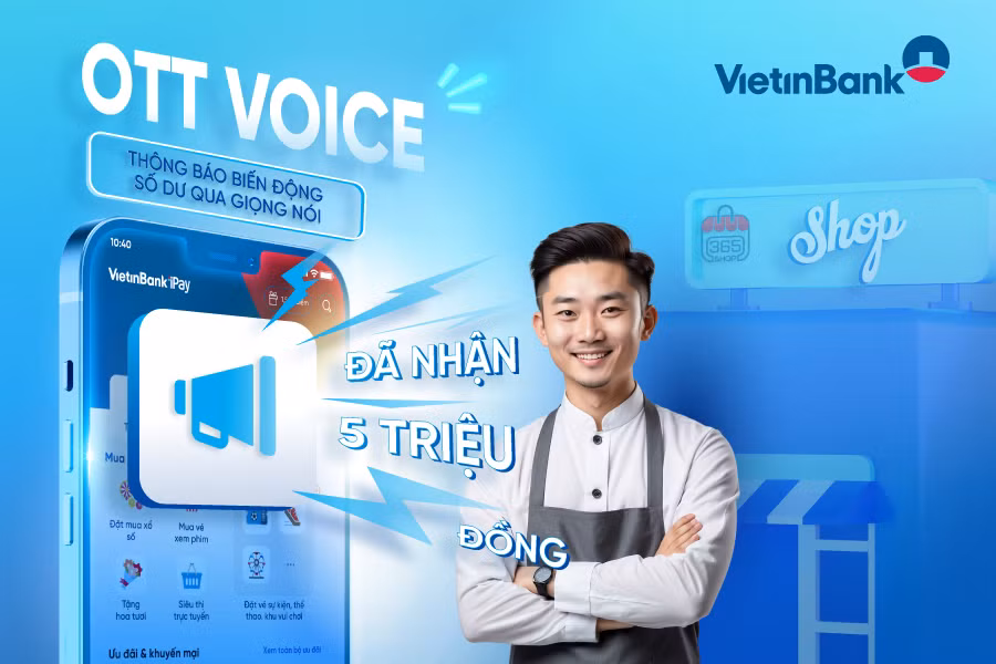 VietinBank iPay Mobile chính thức ra mắt tính năng OTT Voice VietinBank iPay Mobile chinh thuc ra mat tinh nang OTT Voice