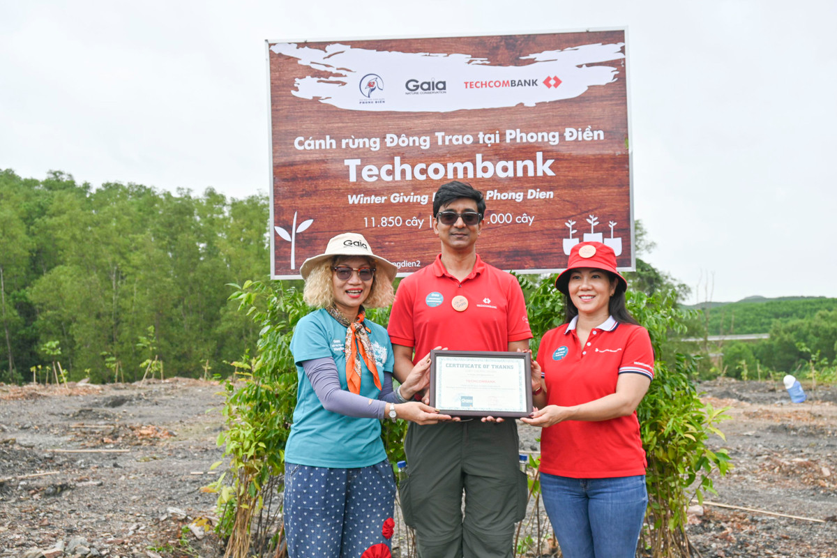 TECHCOMBANK cam ket dong hanh vi muc tieu NET-ZERO vao nam 2050