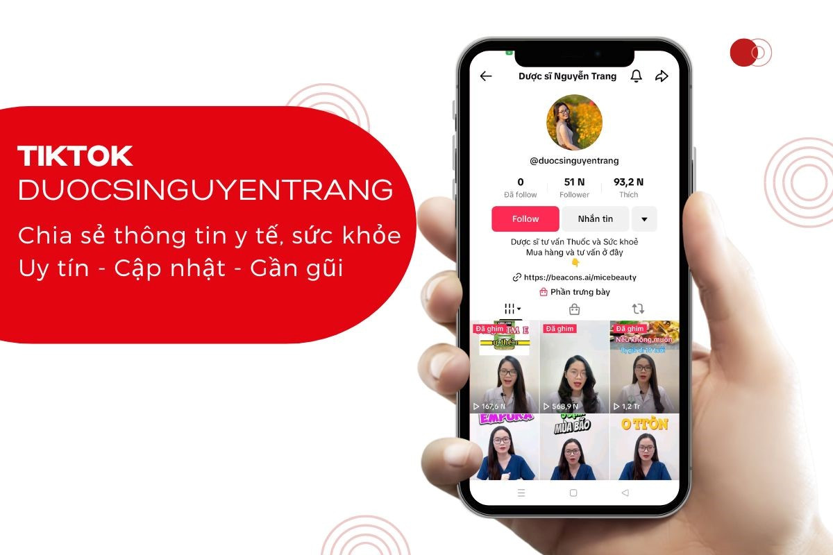 Dược sĩ Nguyễn Trang - Hành trình xây kênh TikTok uy tín về sức khỏe - Hình 3 Duoc si Nguyen Trang - Hanh trinh xay kenh TikTok uy tin ve suc khoe-Hinh-3