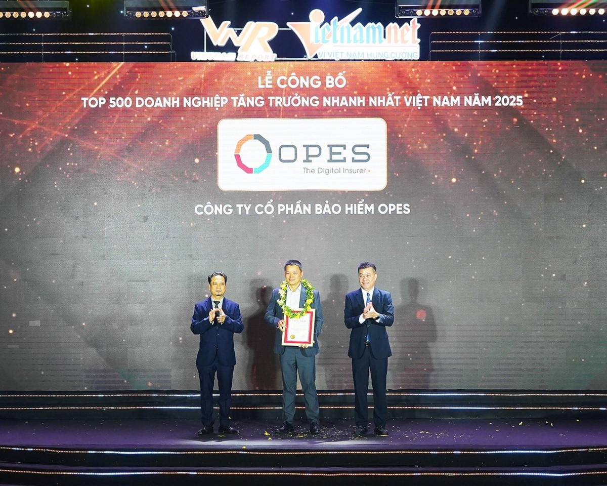 Bảo hiểm số OPES lần đầu tiên được vinh danh trong xếp hạng FAST500 Bao hiem so OPES lan dau tien duoc vinh danh trong xep hang FAST500