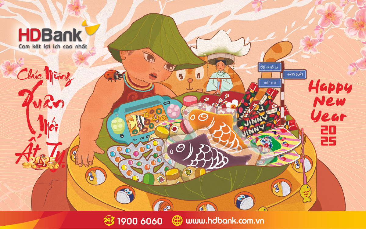 Bo lich HDBank 2025: 35 nam mua xuan hanh dong, Tet Xanh vung ben