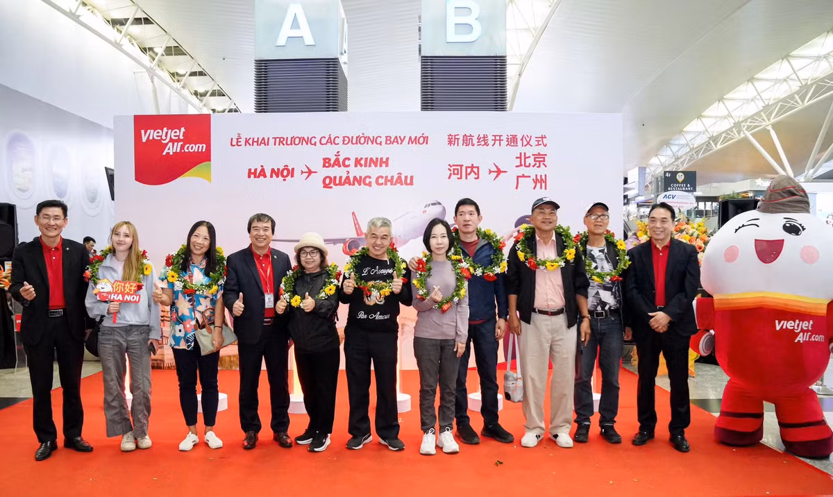 Khai truong 4 duong bay Ha Noi, TP HCM voi Bac Kinh, Quang Chau-Hinh-3