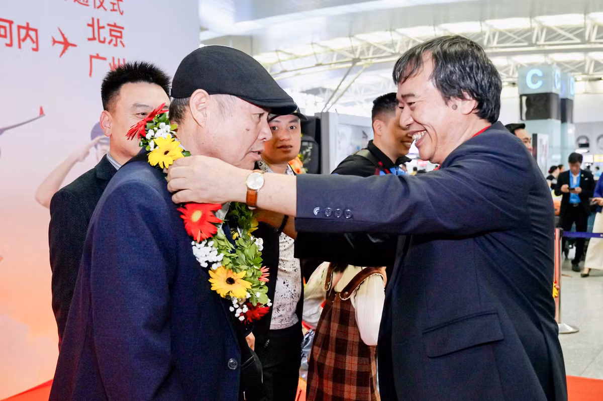 Khai truong 4 duong bay Ha Noi, TP HCM voi Bac Kinh, Quang Chau-Hinh-4