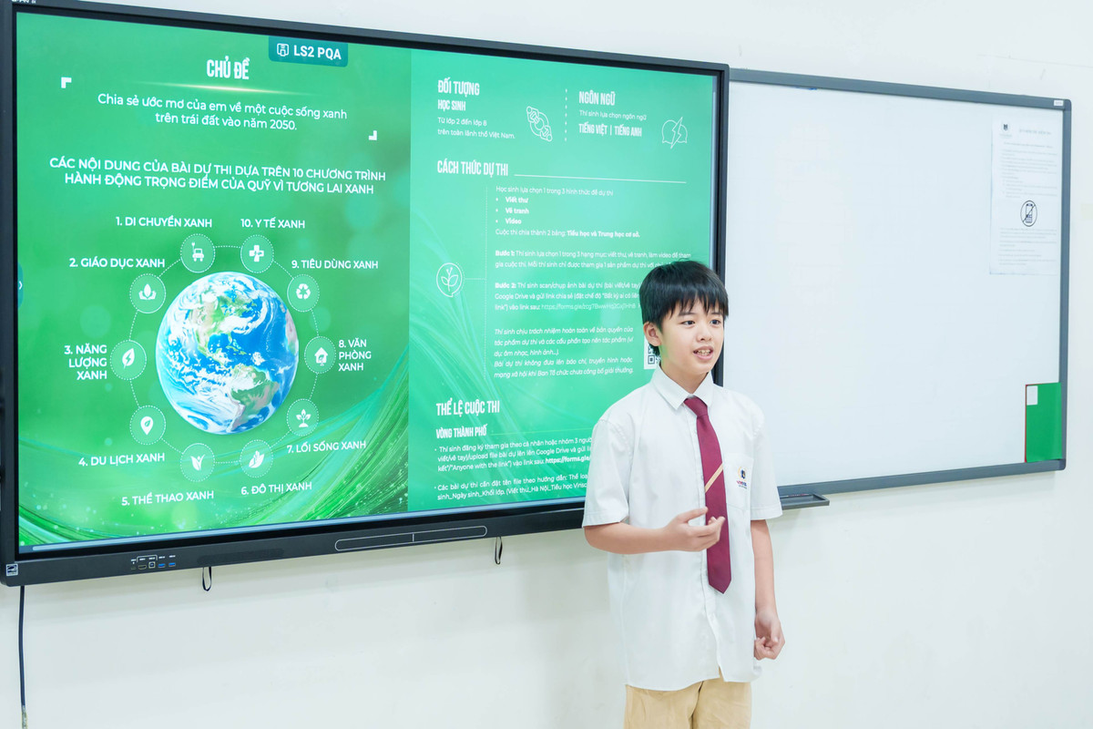 Phat dong cuoc thi “gui tuong lai xanh 2050“ lan toa thong diep xanh-Hinh-3