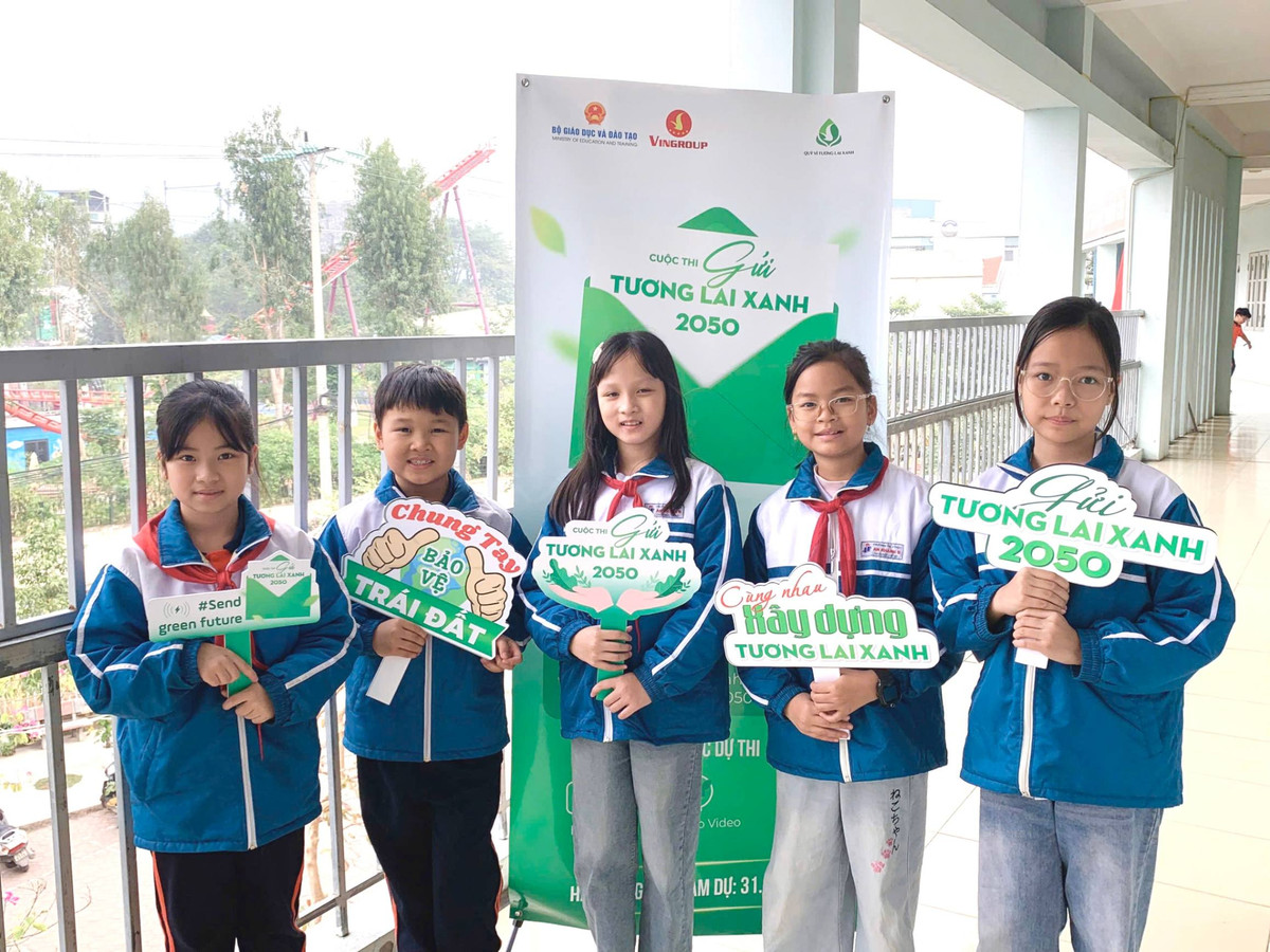 Phat dong cuoc thi “gui tuong lai xanh 2050“ lan toa thong diep xanh-Hinh-4