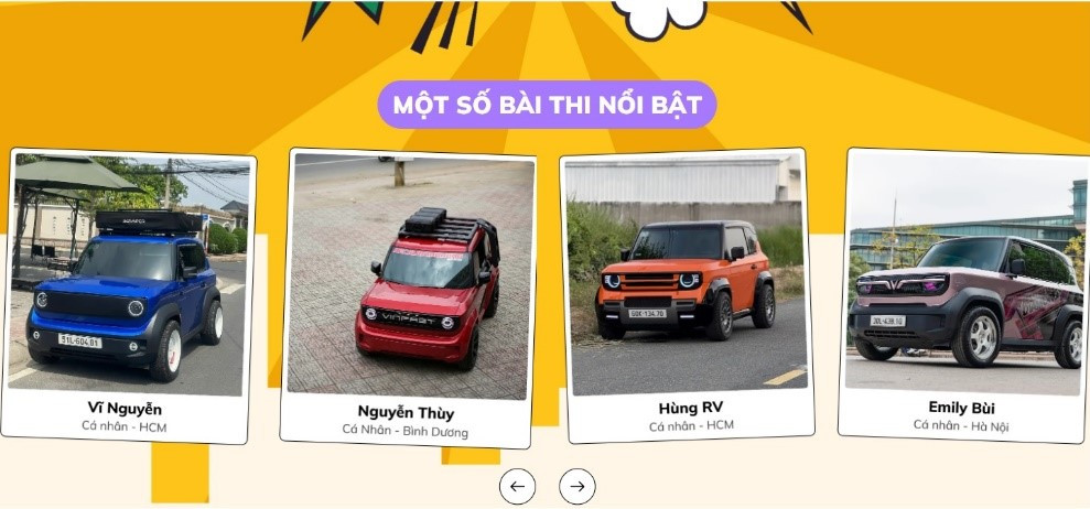 Chính thức mở cổng đăng ký cuộc thi cá nhân hóa VinFastVF 3 Chinh thuc mo cong dang ky cuoc thi ca nhan hoa VinFastVF 3