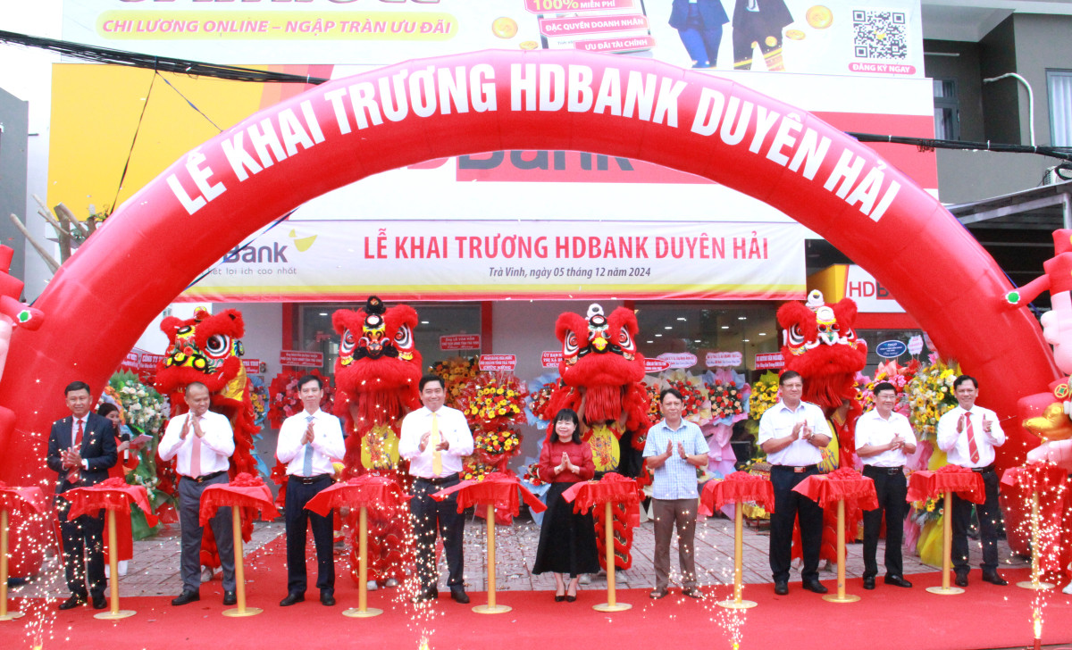 HDBank khai truong diem giao dich thu 48 tai Dong bang Song Cuu Long