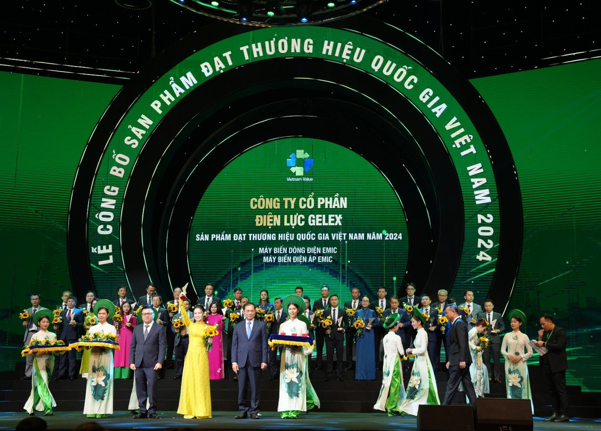 Hệ thống Tập đoàn GELEX có 4 Thương hiệu quốc gia 2024 He thong Tap doan GELEX co 4 Thuong hieu quoc gia 2024