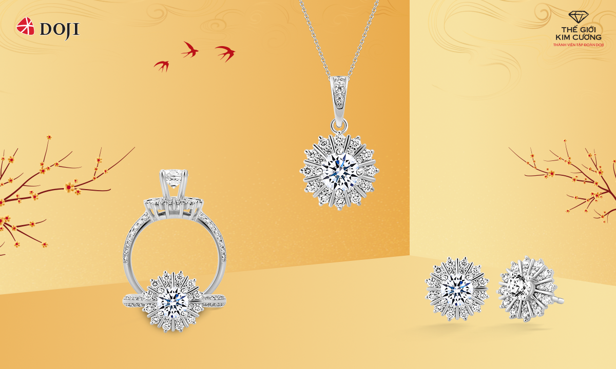 Tân niên xuân sắc, đón tài lộc cùng DOJI và thế giới kim cương - Hình 2 Tan nien xuan sac, don tai loc cung DOJI va the gioi kim cuong-Hinh-2