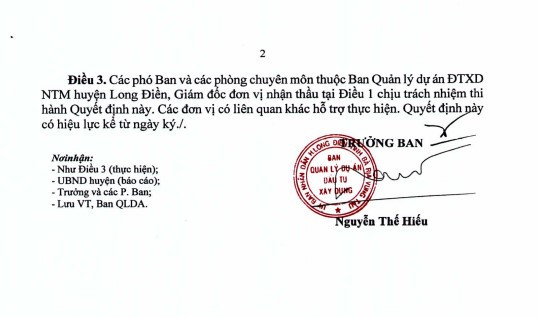 BRVT: Gói thầu hơn 1,5 tỷ đồng tại Long Điền về tay ai? - Hình 5 BRVT: Goi thau hon 1,5 ty dong tai Long Dien ve tay ai?-Hinh-5