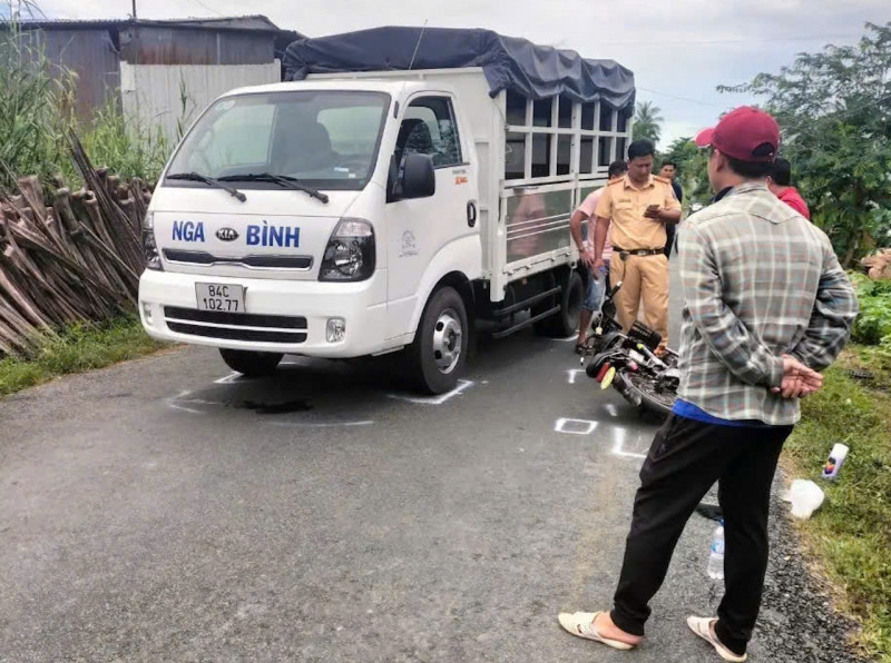 Khởi tố vụ TNGT khiến nữ sinh ở Vĩnh Long tử vong Khoi to vu TNGT khien nu sinh o Vinh Long tu vong