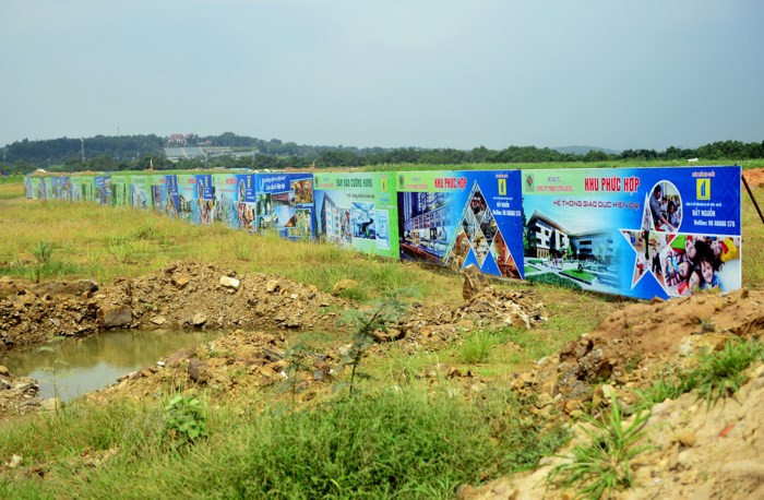 Cụ thể, dự án Khu dân cư thương mại dịch vụ tại xã Phước Tân có tổng diện tích 91,75 ha, quy mô dân số khoảng 15.000 người được UBND Đồng Nai chấp thuận cho Công ty TNHH Cường Hưng làm chủ đầu tư. Ảnh: Zing.