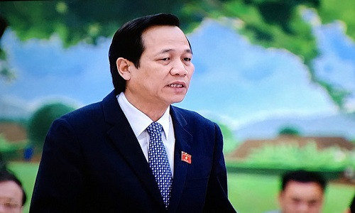 Bộ trưởng LĐ,TB&XH Đào Ngọc Dung. Ảnh: Thắng Quang.
