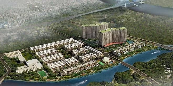 Phối cảnh Dự án Phước Kiển. Ảnh: Báo Đấu thầu.