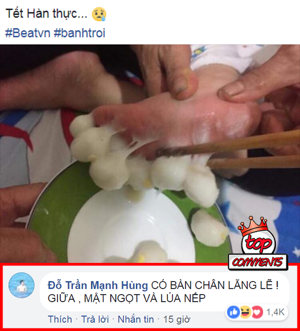 Tết Hàn thực và kỉ niệm đến già không quên.