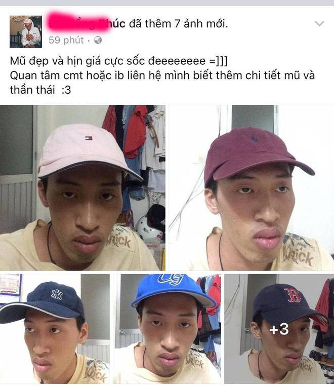 Mẫu nam quảng cáo mũ chất nhất năm đây rồi.