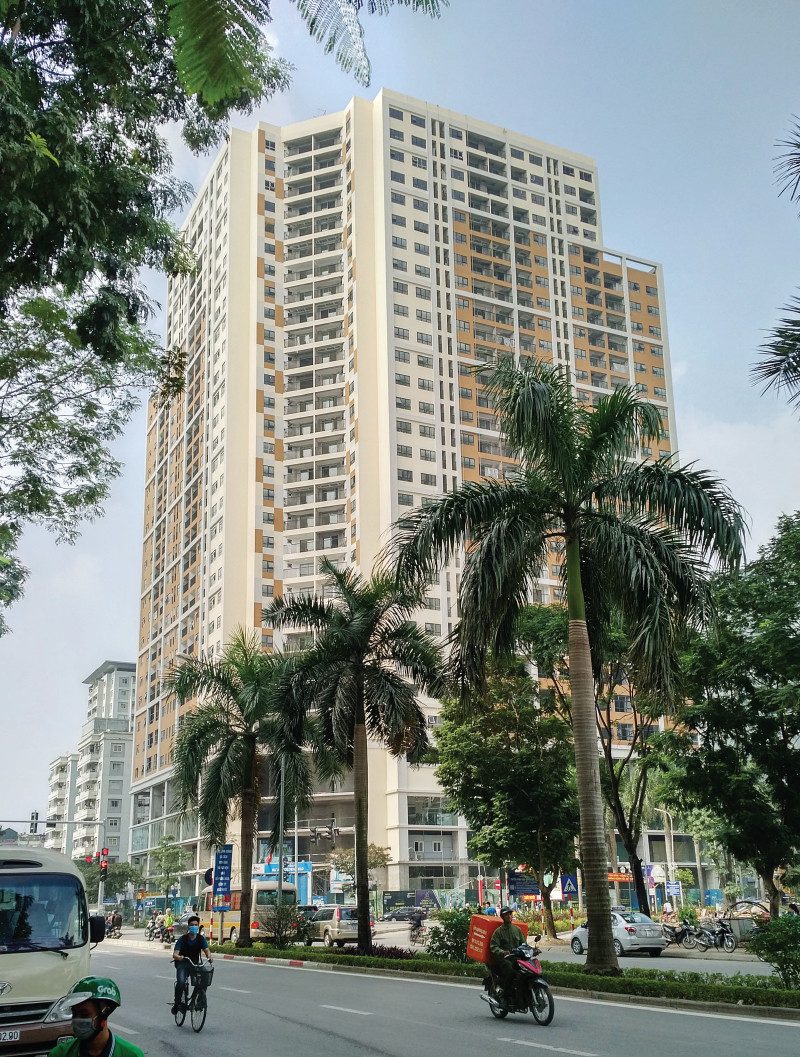 Dự án Golden Field Mỹ Đình do Tổng Công ty MBLand (MBLand Holdings) làm chủ đầu tư. Quy mô dự án gồm 1 tòa tháp cao 30 tầng và 3 tầng hầm với diện tích lớn. Ảnh: chungcue2.net.