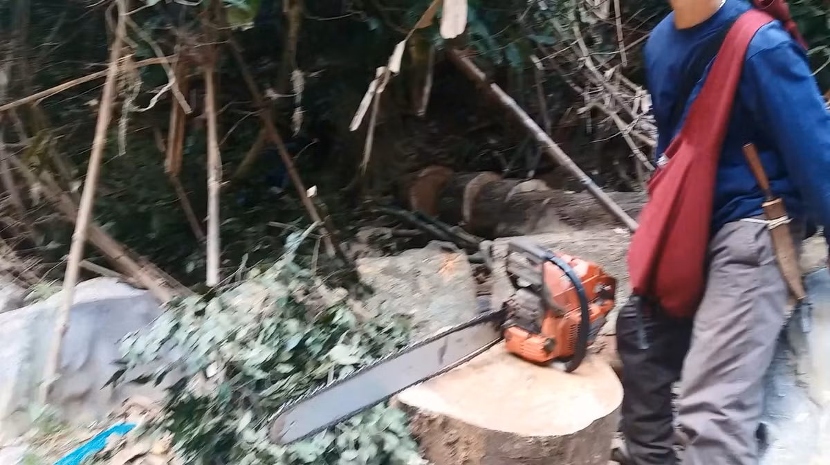 Moc Chau - Son La: Lam tac ngang nhien tan pha rung Chieng Khua-Hinh-2