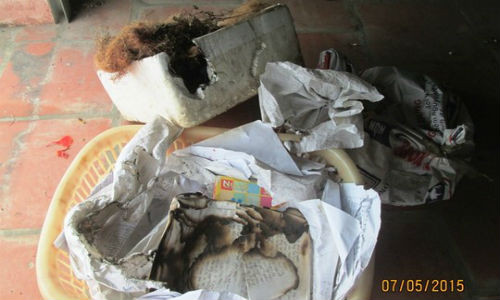 Vat dung trong nha tu boc chay bi an o Thanh Hoa-Hinh-2