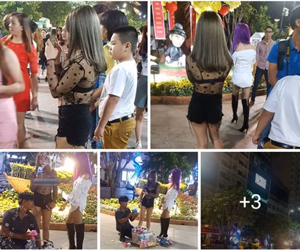 Trang phục du xuân của một cô gái trẻ trong dịp Tết Đinh Dậu này cũng trở thành đề tài bàn tán "nóng" mạng xã hội. Nhiều người cho rằng đây là hình ảnh phản cảm, không nên mặc những trang phục quá kiệm vải như thế này khi ra đường. Một số khác lại cho rằng, đây là sở thích cá nhân, nên tôn trọng.